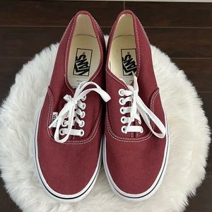 Brand New Maroon Vans!!🛹